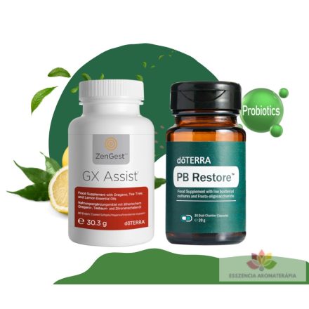 doTERRA GX Assist és PB Restore™ Tisztító és megújító csomag