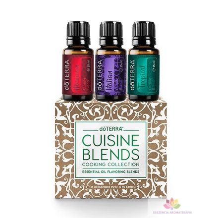 doTERRA Konyhai Keverékek Kollekció 3x15 ml