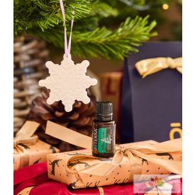   doTERRA Kerámiadísz és Holiday Peace Esszenciális Olaj Keverék
