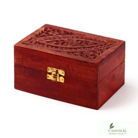   Esszenciális Olaj Tartó Doboz, Mangó Fából (12 Üveghez)