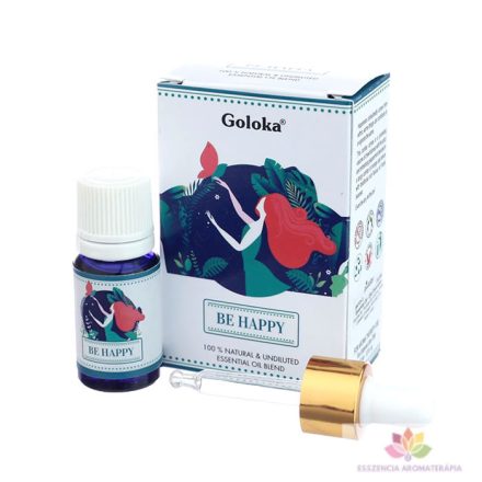 Goloka Blend Natural Essential Oil Be Happy- Jókedv