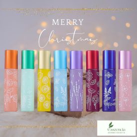 Matt Roll-on Üveg Virágmotívumokkal